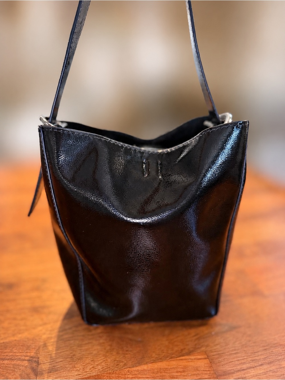 Zara Black Mini Tote Bag